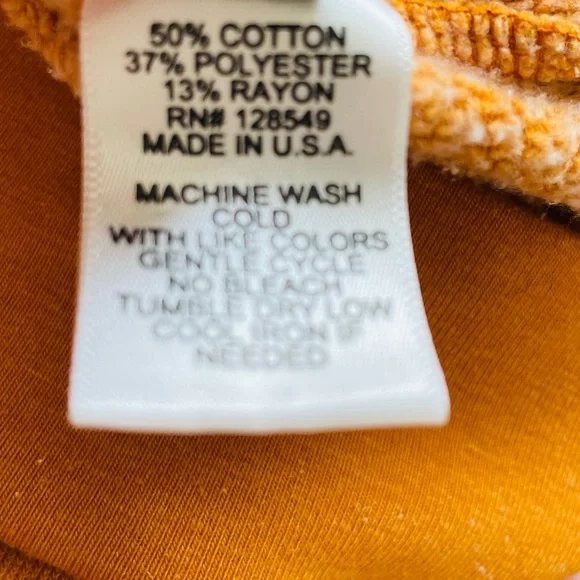 Aviator Nation XS Bolt Stitch Sweatshirt in Nugget gold - Picture 5 of 8